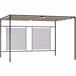 Questo gazebo offre un riparo eccellente per riunioni di famiglia e feste tra amici, barbecue, picnic pomeridiani, feste di c ...