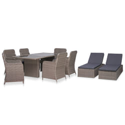 VidaXL 3057798 set mobili da esterno