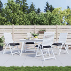 Cuscini per Sedia 4 pz Antracite 50x50x7 cm Tessuto Oxford - Vidaxl