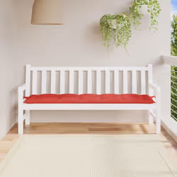 Donate subito un aspetto fresco al vostro spazio esterno con questo comodo cuscino per panca! Materiale durevole: Il tessuto  ...