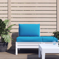2 pz Cuscini per Pallet, Comodo cuscino per sgabello Azzurro in Tessuto Oxford Vidaxl 4427