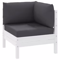 vidaXL Cuscini per Pallet 3 pz Antracite in Tessuto Oxford - Vista aggiuntiva 3