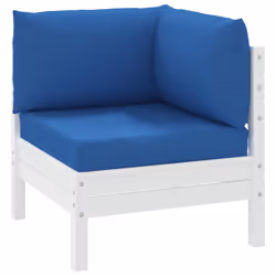 vidaXL Cuscini per Pallet 3 pz Blu in Tessuto Oxford - Vista aggiuntiva 3