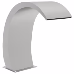 Fontana per Piscina con LED 22x60x70 cm in Acciaio Inox 304cod mxl 102261 - Vista aggiuntiva 2