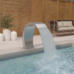 Questa fontana per piscina è un'aggiunta decorativa perfetta al vostro laghetto o piscina. È possibile godere dei suoni rilas ...