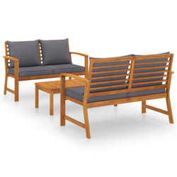 VidaXL 3057789 set mobili da esterno