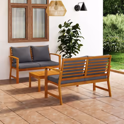 VidaXL 3057789 set mobili da esterno
