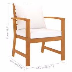 VidaXL 3057790 set mobili da esterno - Vista aggiuntiva 8