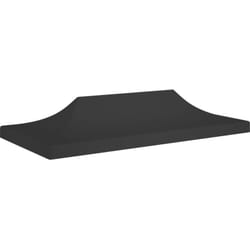 Tetto per Tendone per Feste 6x3 m Nero 270 g/m²
