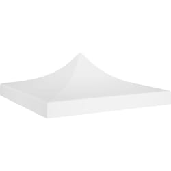Tetto per Tendone per Feste 2x2 m Bianco 270 g/m²