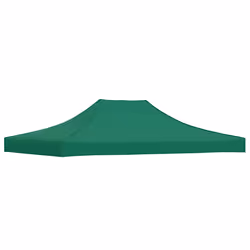 vidaXL Tetto per Tendone per Feste 4x3 m Verde 270 g/m² - Vista aggiuntiva 2