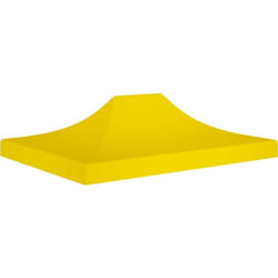 Tetto per Tendone per Feste 4x3 m Resistente ai Raggi uv vari colori colore : Giallo