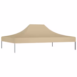 Tetto per Tendone per Feste 4,5x3 m Beige 270 g/m²cod mxl 80452 - Vista aggiuntiva 2