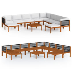 VidaXL 3057893 set mobili da esterno