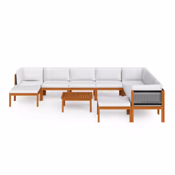 VidaXL 3057893 set mobili da esterno
