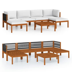 VidaXL 3057897 set mobili da esterno