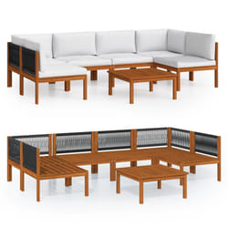 VidaXL 3057898 set mobili da esterno