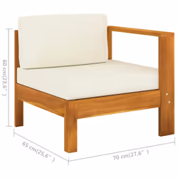VidaXL 3057935 set mobili da esterno - Vista aggiuntiva 8