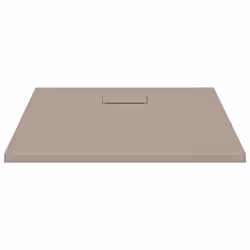 vidaXL Piatto Doccia in SMC Marrone 90x90 cm - Vista aggiuntiva 3
