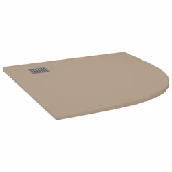 vidaXL Piatto Doccia in SMC Marrone 90x90 cm - Vista aggiuntiva 2