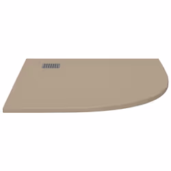 vidaXL Piatto Doccia in SMC Marrone 90x90 cm - Vista aggiuntiva 3