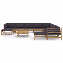 VidaXL 3058224 set mobili da esterno