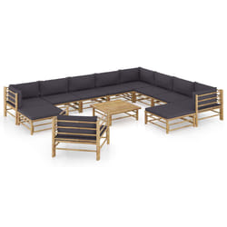 VidaXL 3058226 set mobili da esterno