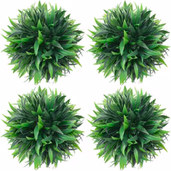 Questo set di sfere di bosso artificiale è perfetto per essere utilizzato sia all'interno che all'esterno. Può essere colloca ...