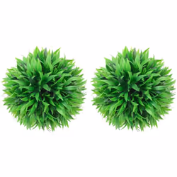 Questo set di sfere di bosso artificiale è perfetto per essere utilizzato sia all'interno che all'esterno. Può essere colloca ...
