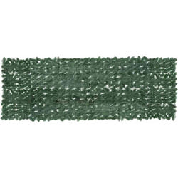 Paravento da Balcone con Foglie Verde Scuro 300x100 cm Vidaxl 81595