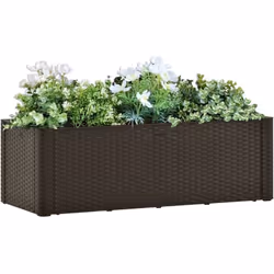 Mettete magnificamente in mostra i vostri fiori o le piante preferite con questo letto rialzato con irrigazione automatica, e ...