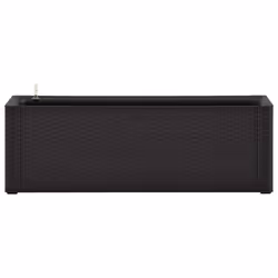 vidaXL Letto Rialzato Giardino con Irrigazione Antracite 100x43x33 cm - Vista aggiuntiva 3