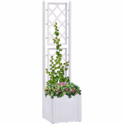Create uno sfondo incantevole per i vostri fiori con un letto rialzato con irrigazione automatica, elegante, funzionale e uni ...