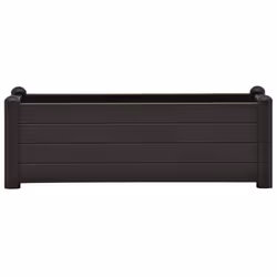 vidaXL Letto Rialzato da Giardino in PP Antracite 100x43x35 cm - Vista aggiuntiva 3