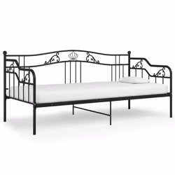 VidaXL 324761, Nero, 950 mm, 2,06 m, 915 mm, 900 x 2000 mm, 1 pz