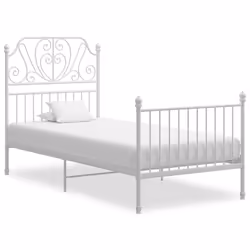 VidaXL 324842, Bianco, 940 mm, 2,06 m, 1240 mm, 900 x 2000 mm, 1 pz