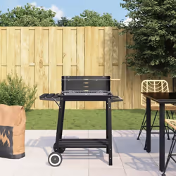 Divertitevi ad arrostire e grigliare con questo barbecue a carbonella! Struttura robusta: La griglia a carbone è realizzata i ...