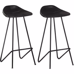Questi confortevoli sgabelli in vera pelle possiedono un'aspetto iconico, in linea con lo stile industriale che è di moda in ...
