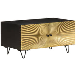 Tavolino da Salotto, Tavolino da caffè 90x50x45 cm in Legno Massello di Mango Vidaxl