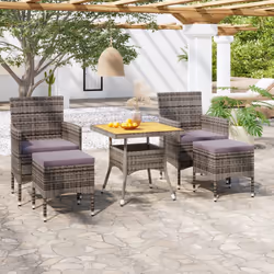 VidaXL 3058353 set mobili da esterno