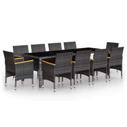 VidaXL 3058579 set mobili da esterno