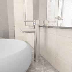 Vidaxl - Rubinetto Miscelatore da Bagno 12x30 cm design elegante vari colori disponibili colore: Argento