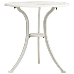 VidaXL 315581 tavolo da esterno Bianco