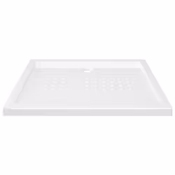 vidaXL Piatto Doccia con Superficie Puntinata Bianco 90x70x4 cm in ABS - Vista aggiuntiva 3