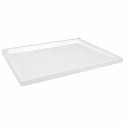vidaXL Piatto Doccia con Superficie Puntinata Bianco 80x100x4cm in ABS - Vista aggiuntiva 2