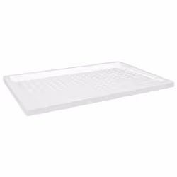 vidaXL Piatto Doccia con Superficie Puntinata Bianco 80x120x4cm ABS - Vista aggiuntiva 2