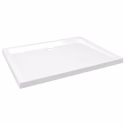 vidaXL Piatto Doccia in ABS Rettangolare 80x110 cm - Vista aggiuntiva 2