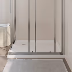 vidaXL Piatto Doccia Quadrato in ABS 90x90 cm - Vista aggiuntiva 3