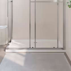 vidaXL Piatto Doccia in ABS Rettangolare Bianco 80x120 cm - Vista aggiuntiva 3