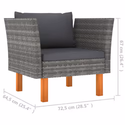VidaXL 315755 panca da esterno Malacca, Legno - Vista aggiuntiva 6